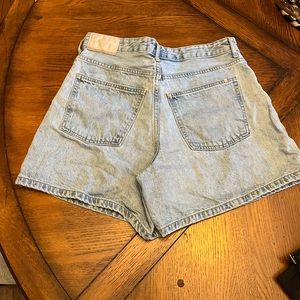 Everlane A-Line Denim Short Size 29 Powder Blue